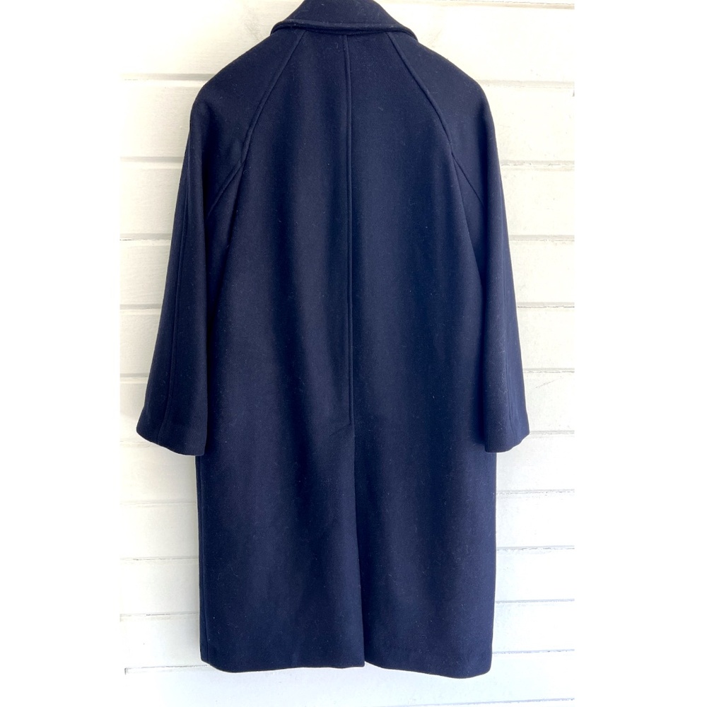 ZARA Oversized Wool Blend Single Breasted Coat in Navy Blue- NWT! - XS/S - Picture 6 of 10